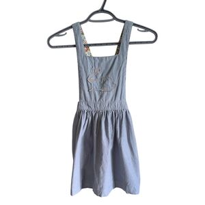 Mini Boden Blue Corduroy Jumper with Pockets & Bunny Embroidery Size 7-8 (120cm)